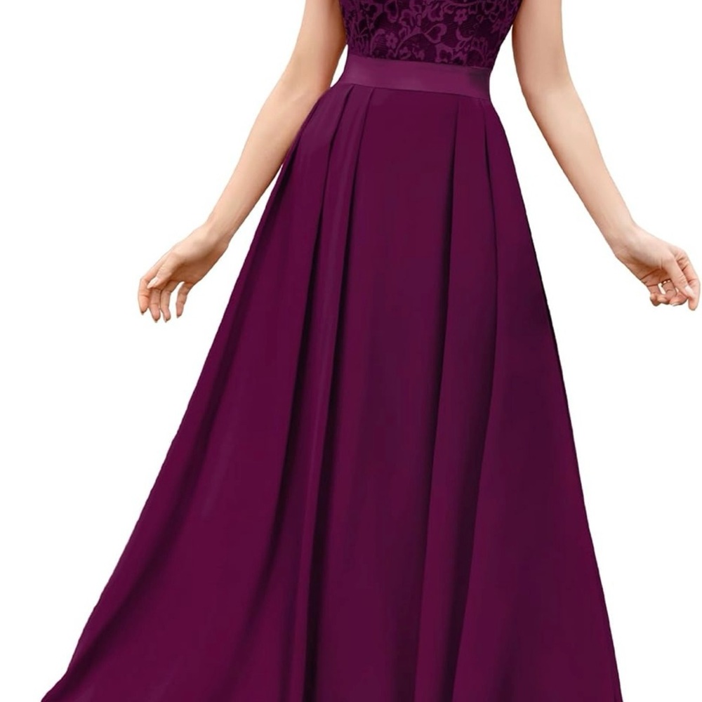 Miusol Deep Purple Maxi Dress